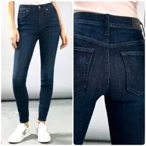 Edwin 1947 Women's Pixie 9" Mid Rise Skinny Jeans L.U.V. Blue Size 34 NWT